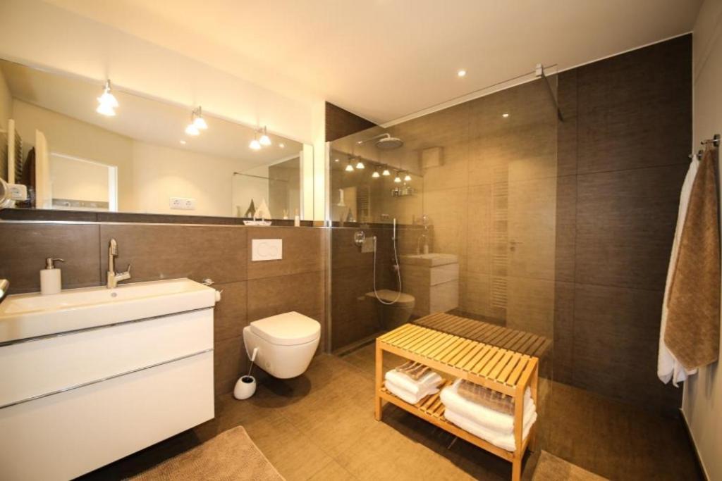 Ferienwohnung Strandvilla Augustusbad App. 18 شاربوتس المظهر الخارجي الصورة